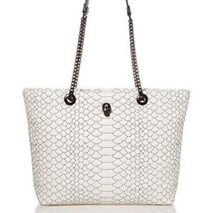 Cobra Contrast Tote White